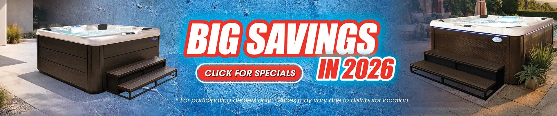 Calspas hot tub being used in a family setting - Tamarac