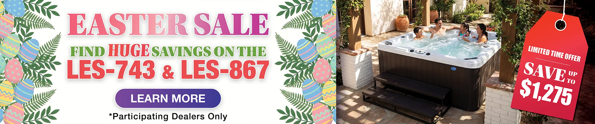 Calspas hot tub being used in a family setting - Tamarac